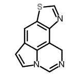 CAS 登录号：125736-78-9， 1H-吡咯并[3,2,1-Ij][1,3]噻唑并[4,5-f]喹唑啉