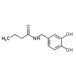 CAS 登录号：125789-52-8， N-(3,4-二羟基苄基)丁酰胺