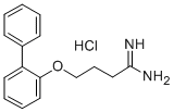 CAS#: 125849-41-4, 4-(2-Biphenylyloxy)Butyramidine Hydrochloride