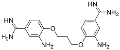 CAS#: 125880-79-7, 3-Amino-4-[3-(2-Amino-4-Carbamimidoyl-Phenoxy)Propoxy]Benzenecarboximidamide