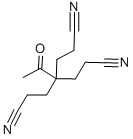 CAS#: 126-50-1, 4-Acetyl-4-(2-Cyanoethyl)Heptanedinitrile