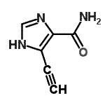 CAS 登录号：126004-16-8， 4-乙炔基-1H-咪唑-5-甲酰胺