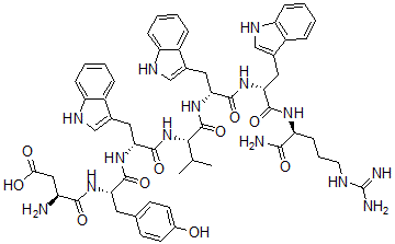 CAS#: 126050-12-2, 5-Tyr-6,8,9-Trp-10-Arg-Neurokinin A (4-10)