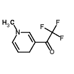 CAS#: 126159-36-2, 2,2,2-Trifluoro-1-(1-Methyl-1,4-Dihydro-3-Pyridinyl)Ethanone