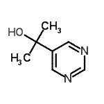 CAS 登录号：126230-70-4， 2-(5-嘧啶基)-2-丙醇