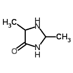 CAS 登录号：126307-39-9， 2,5-二甲基-4-咪唑烷酮