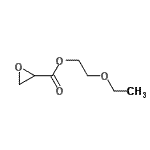 CAS 登录号：126433-46-3， 2-乙氧基乙基2-环氧乙烷羧酸酯