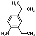 CAS 登录号：126476-51-5， 2-乙基-4-异丙基苯胺