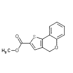 CAS 登录号：126522-01-8， 甲基4H-噻吩并[3,2-c]苯并吡喃-2-羧酸酯