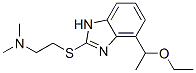 CAS 登录号：126660-48-8， 2-[1-(2-乙氧基乙基)苯并咪唑-2-基]硫基-N,N-二甲基乙胺