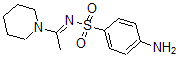 CAS 登录号:126826-67-3, (NE)-4-氨基-N-(1-哌啶-1-基亚乙基)苯磺酰胺