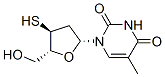 CAS#: 126862-95-1, 1-[(2R,4S,5R)-5-(Hydroxymethyl)-4-Sulfanyloxolan-2-Yl]-5-Methylpyrimidine-2,4-Dione