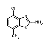 CAS#: 126920-72-7, 4-Chloro-7-Methyl-1,3-Benzothiazol-2-Amine