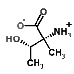CAS#: 127060-92-8, (2R,3S)-2-Ammonio-3-Hydroxy-2-Methylbutanoate