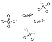 CAS 登录号：12737-23-4， 钨酸铈