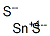CAS 登录号：12738-87-3， 硫化锡