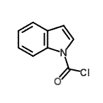 CAS 登录号：127485-48-7， 1H-吲哚-1-甲酰氯