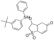 CAS 登录号:127486-99-1, (3R,3aR,7aR)-3-(叔丁基-二(苯基)硅烷基)氧基-1,1-二氧代-3,3a,4,7a-四氢-2H-1-苯并噻吩-5-酮