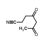 CAS 登录号：127528-53-4， 4,6-二氧代庚烷腈