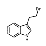 CAS 登录号：127561-17-5， 3-(2-溴乙基)-1H-吲哚