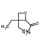 CAS 登录号：127565-56-4， 3,3-二乙基-2-氧杂环丁烷甲酰胺