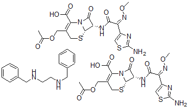 CAS 登录号:127627-69-4, 本乍生头孢噻肟