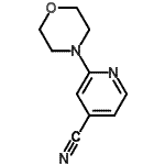 CAS 登录号：127680-91-5， 2-(4-吗啉基)异烟腈