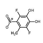 CAS#: 127685-84-1, 3,6-Difluoro-4-Methyl-5-Nitro-1,2-Benzenediol