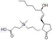 CAS#: 127760-15-0, 11-Deoxy-4,4-Dimethyl-4-Silaprostaglandin E1