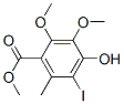 CAS#: 127761-05-1, Methyl 4-Hydroxy-5-Iodo-2,3-Dimethoxy-6-Methylbenzoate