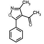 CAS#: 127916-08-9, 1-(3-Methyl-5-Phenyl-1,2-Oxazol-4-Yl)Ethanone