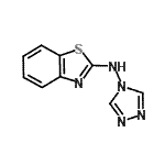CAS 登录号：128009-81-4， N-(4H-1,2,4-三唑-4-基)-1,3-苯并噻唑-2-胺