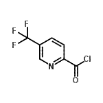 CAS 登录号：128073-05-2， 5-(三氟甲基)-2-吡啶甲酰氯