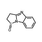 CAS 登录号：128218-37-1， 2,3-二氢[1,2]噻唑并[2,3-a]苯并咪唑1-氧化物