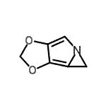 CAS 登录号：128389-83-3， 4H-氮杂环丙烯并[1,2-a][1,3]二氧杂环戊并[4,5-c]吡咯