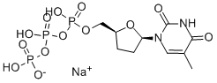 CAS#: 128524-26-5, 3'-Deoxy-Thymidine 5'-(Tetrahydrogen Triphosphate) Sodium Salt