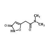 CAS 登录号：128614-79-9， N,N-二甲基-2-(3-氧代-2,3-二氢-1,2-恶唑-5-基)乙酰胺