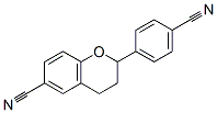 CAS 登录号：128723-69-3， 2-(4-氰基苯基)色满-6-甲腈
