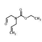 CAS 登录号：128740-03-4， 乙基烯丙基(2-氧代乙基)氨基甲酸酯