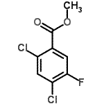 CAS 登录号：128800-56-6， 甲基2,4-二氯-5-氟苯甲酸酯