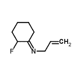 CAS 登录号：128846-28-6， (1E)-N-烯丙基-2-氟环己烷亚胺