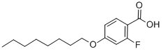 CAS#: 128895-76-1, 2-Fluoro-4-(Octyloxy)-Benzoic Acid