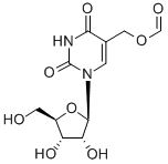CAS 登录号：129051-71-4， [1-[(2R,3R,4S,5R)-3,4-二羟基-5-(羟基甲基)四氢呋喃-2-基]-2,4-二氧代嘧啶-5-基]甲基甲酸酯