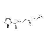 CAS 登录号：129053-83-4， 乙基N-(1H-吡咯-2-基羰基)-beta-丙氨酸酯