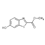 CAS 登录号：129058-56-6， 甲基6-羟基-1,3-苯并噻唑-2-羧酸酯
