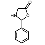 CAS 登录号：129119-93-3， 2-苯基-1,3-恶唑烷-5-酮