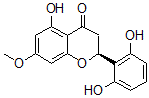 CAS 登录号:129138-49-4, (2S)-2-(2,6-二羟基苯基)-5-羟基-7-甲氧基色满-4-酮