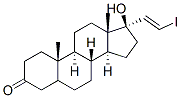 CAS#: 129163-98-0, (5S,8R,9S,10S,13S,14S)-17-Hydroxy-17-[(E)-2-Iodoethenyl]-10,13-Dimethyl-2,4,5,6,7,8,9,11,12,14,15,16-Dodecahydro-1H-Cyclopenta[a]Phenanthren-3-One