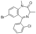 CAS#: 129178-92-3, 7-Bromo-5-(2-Chlorophenyl)-1,3-Dimethyl-3H-1,4-Benzodiazepin-2-One