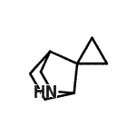 CAS 登录号：129449-29-2， 2-氮杂螺[双环[2.2.1]庚烷-7,1'-环丙烷]